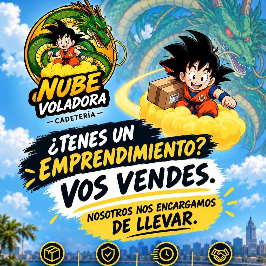 Cadeteria Nube Voladora